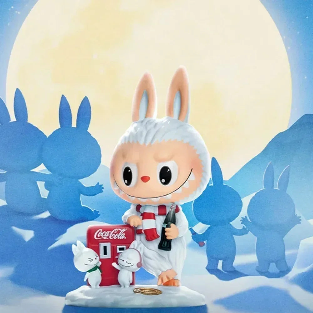 Figurines Labubu The Monster Coca-Cola Little Snowman-MaPelucheLabubu.fr | Adoptez votre Labubu : Peluches et Figurines Uniques