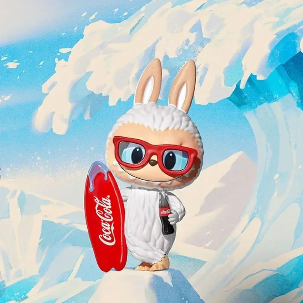 Figurines Labubu The Monster Coca-Cola Little Snowman-MaPelucheLabubu.fr | Adoptez votre Labubu : Peluches et Figurines Uniques