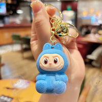 Découvrir le modèle Blue / 5.5cm Porte-clé Mini Labubu - modèle Blue / 5.5cm - MaPelucheLabubu.fr | Adoptez votre Labubu : Peluches et Figurines Uniques