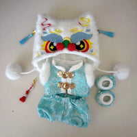 Vêtements Lububu Dragon Chinois - modèle 07 - MaPelucheLabubu.fr | Adoptez votre Labubu : Peluches et Figurines Uniques