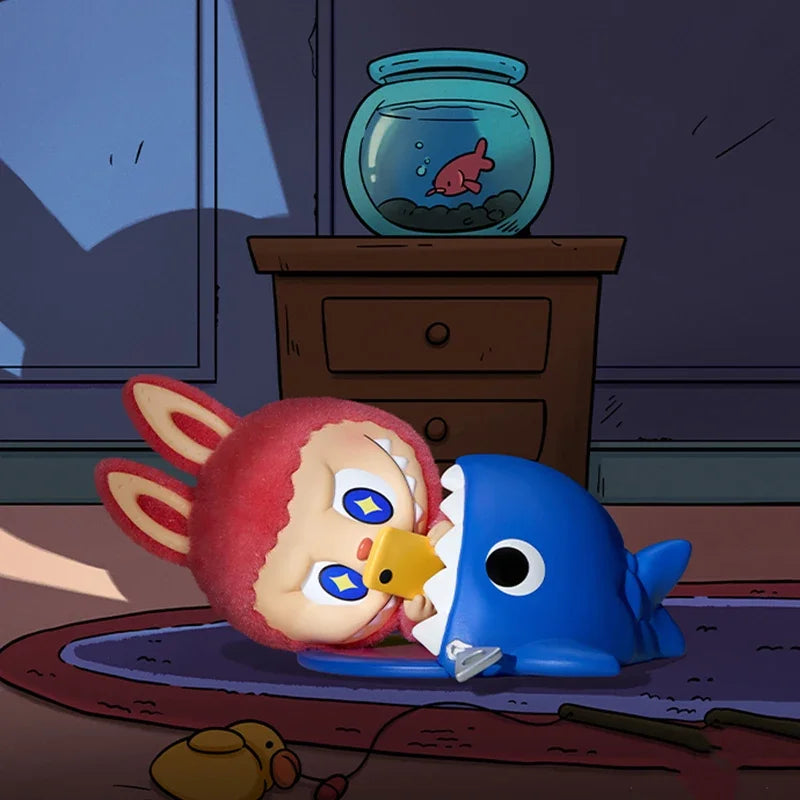 Figurine Labubu The Monsters Phone Time
