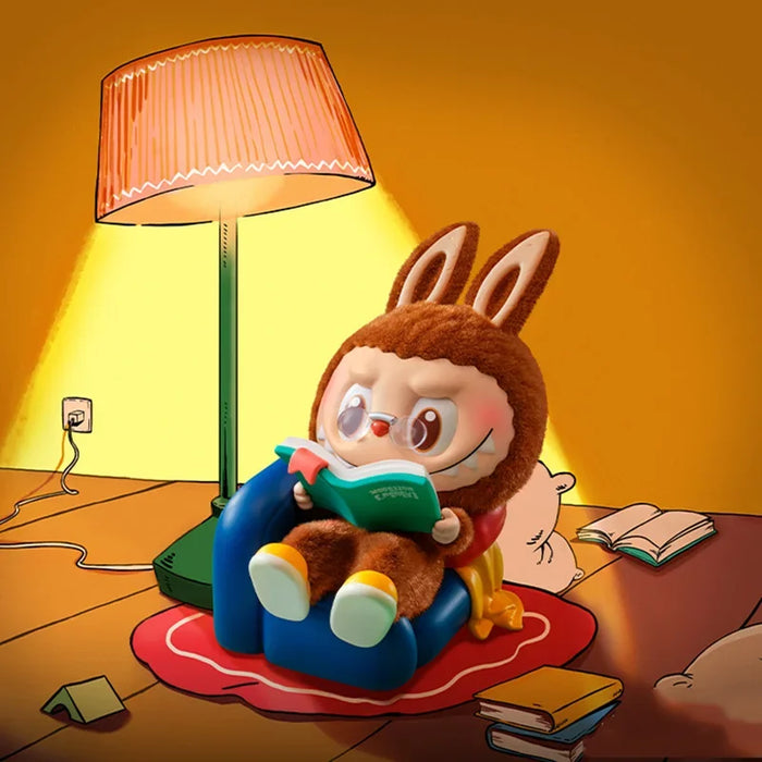 Figurine Labubu The Monsters Reading Time