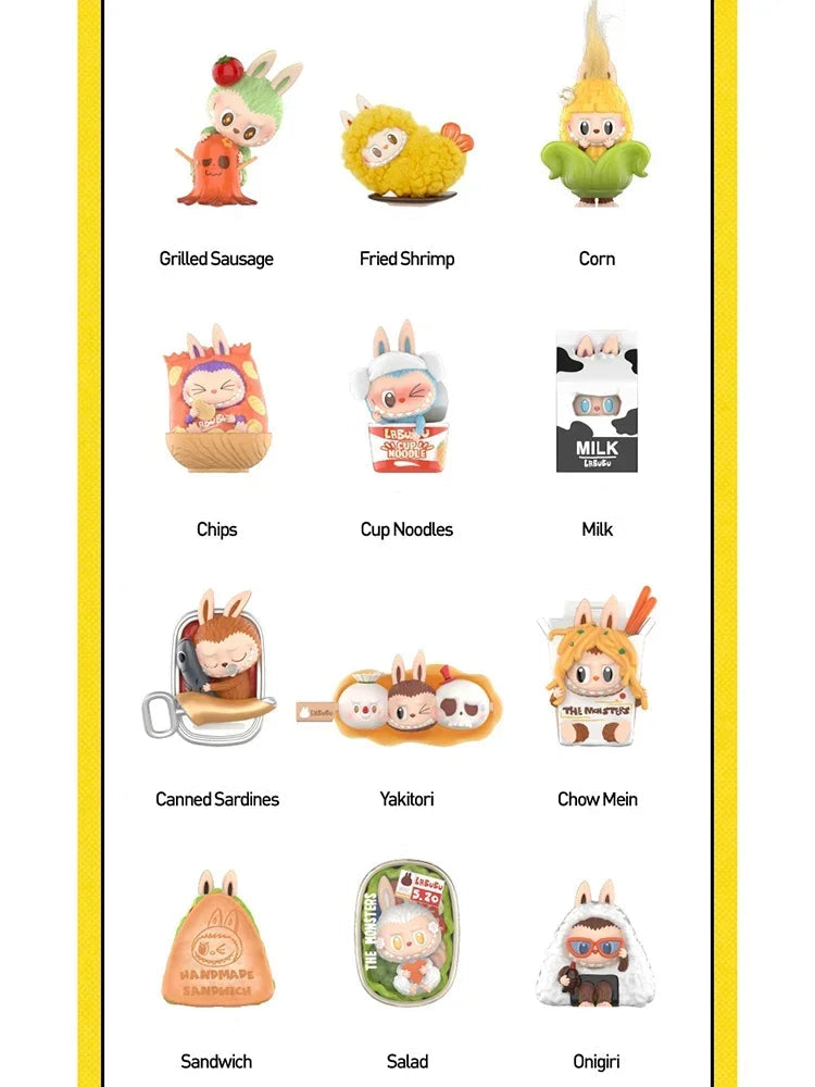 Figurine Labubu The Monster Wacky Mart Series Blind Box