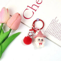 Porte-clé Mini Labubu - modèle Y10174-9 - MaPelucheLabubu.fr | Adoptez votre Labubu : Peluches et Figurines Uniques