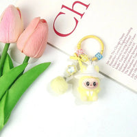 Porte-clé Mini Labubu - modèle Y10174-2 - MaPelucheLabubu.fr | Adoptez votre Labubu : Peluches et Figurines Uniques