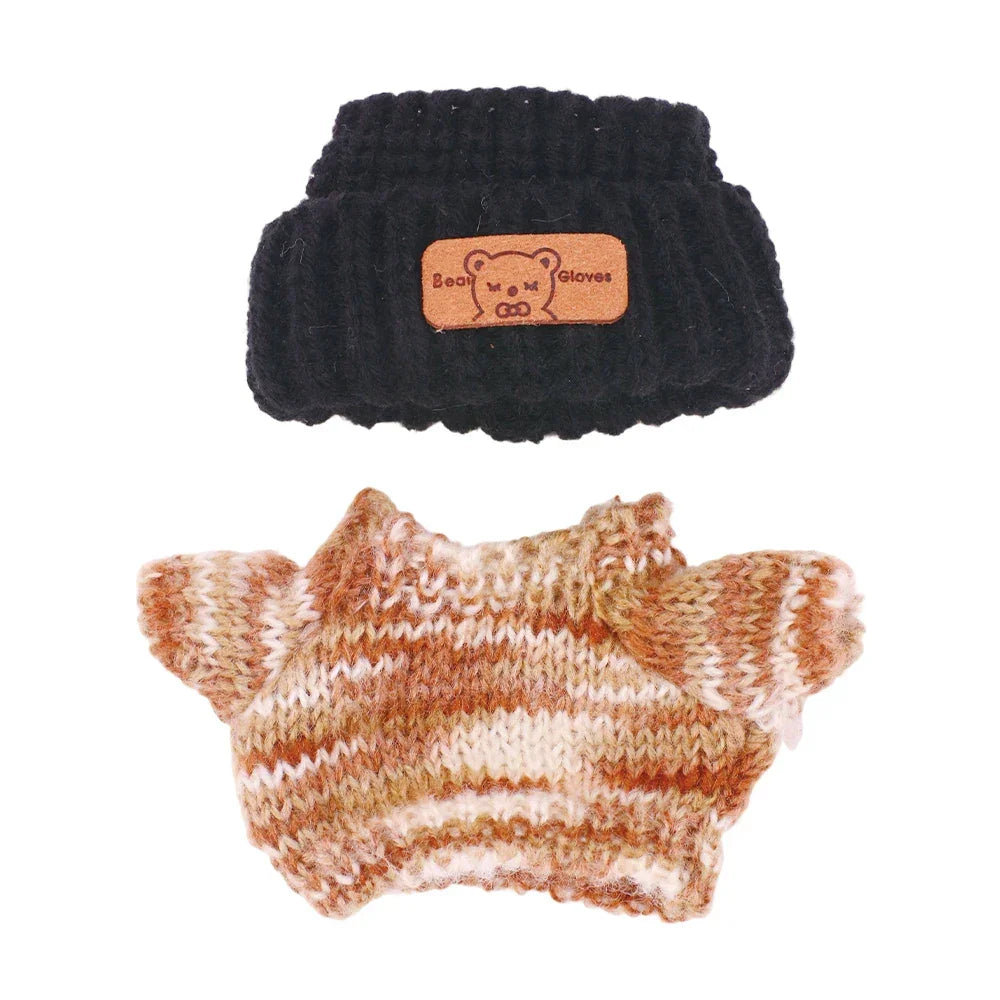 Echarpe tricoté labubu-MaPelucheLabubu.fr | Adoptez votre Labubu : Peluches et Figurines Uniques