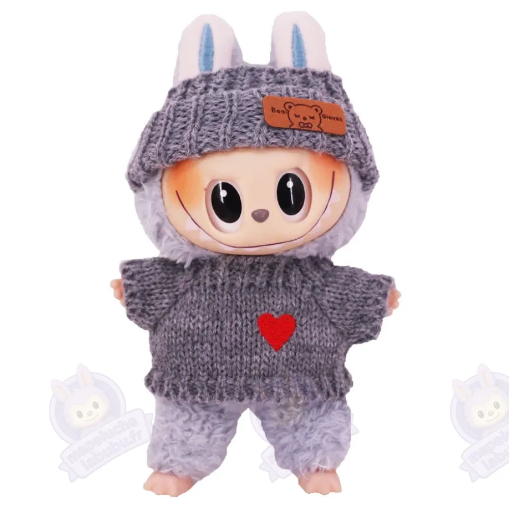 Accessoires labubu d'hivers 15 /17 cm-MaPelucheLabubu.fr | Adoptez votre Labubu : Peluches et Figurines Uniques