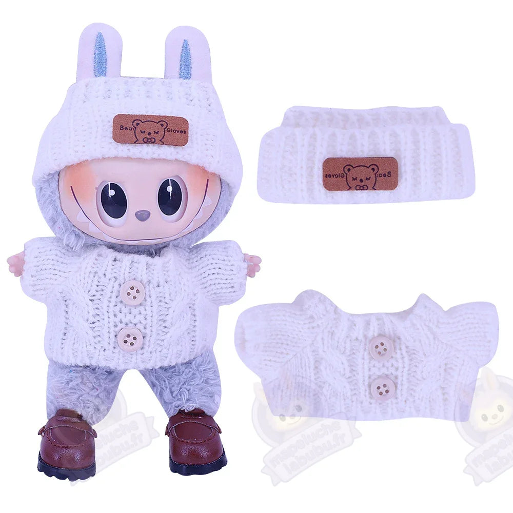 Accessoires labubu d'hivers 15 /17 cm-MaPelucheLabubu.fr | Adoptez votre Labubu : Peluches et Figurines Uniques