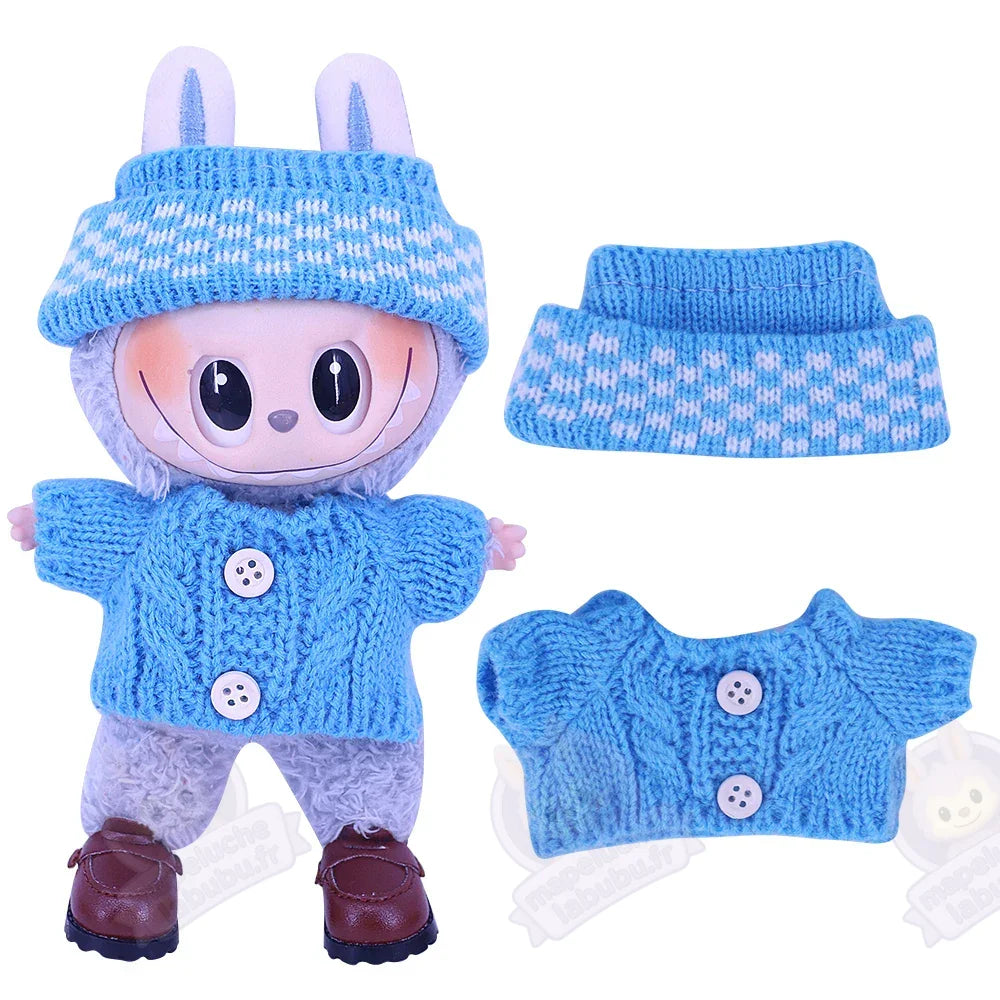 Accessoires labubu d'hivers 15 /17 cm-MaPelucheLabubu.fr | Adoptez votre Labubu : Peluches et Figurines Uniques