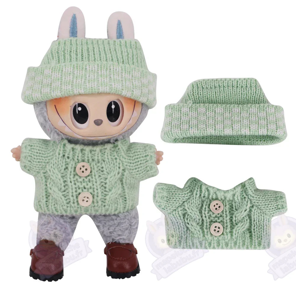 Accessoires labubu d'hivers 15 /17 cm-MaPelucheLabubu.fr | Adoptez votre Labubu : Peluches et Figurines Uniques
