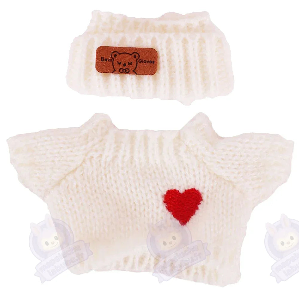Accessoires labubu d'hivers 15 /17 cm-MaPelucheLabubu.fr | Adoptez votre Labubu : Peluches et Figurines Uniques