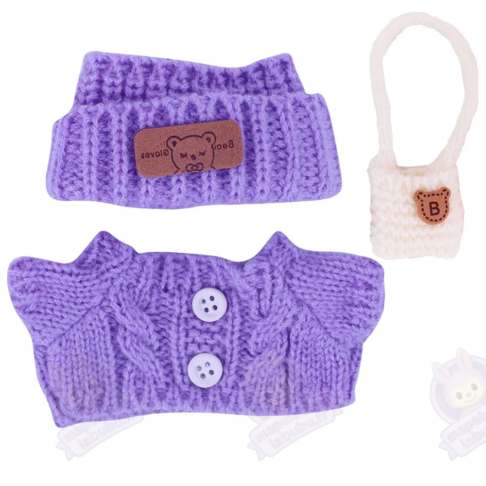 Accessoires labubu d'hivers 15 /17 cm-MaPelucheLabubu.fr | Adoptez votre Labubu : Peluches et Figurines Uniques