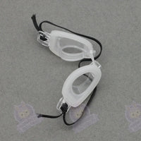 Accessoires labubu maillot de bain - modèle White goggles / no doll - MaPelucheLabubu.fr | Adoptez votre Labubu : Peluches et Figurines Uniques