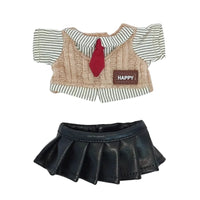 Accessoires preppy pour Labubu 17 cm - MaPelucheLabubu.fr | Adoptez votre Labubu : Peluches et Figurines Uniques