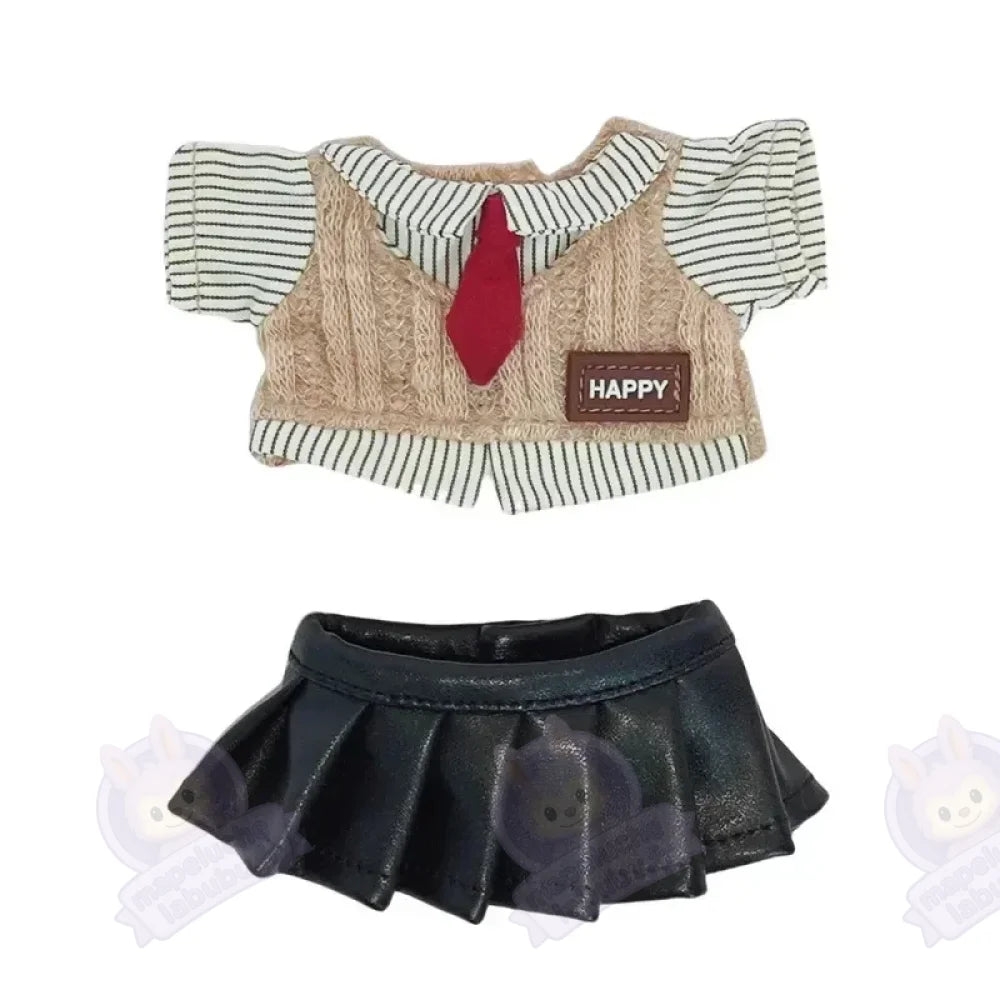 Accessoires preppy pour Labubu 17 cm-MaPelucheLabubu.fr | Adoptez votre Labubu : Peluches et Figurines Uniques