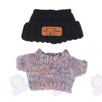 Bonnet et pull tricoté labubu - modèle Xm2652 / One Size - MaPelucheLabubu.fr | Adoptez votre Labubu : Peluches et Figurines Uniques