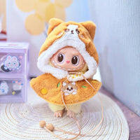 Déguisement Labubu animaux - modèle Corgi / Poupée non inclus - MaPelucheLabubu.fr | Adoptez votre Labubu : Peluches et Figurines Uniques