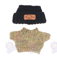 Echarpe jaune tricoté labubu - modèle Xm2647 / One Size - MaPelucheLabubu.fr | Adoptez votre Labubu : Peluches et Figurines Uniques