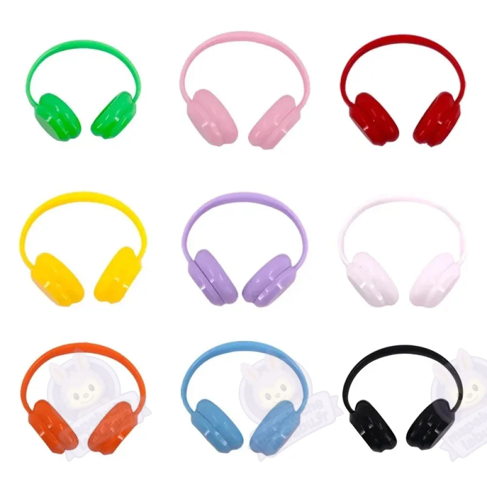 Ecouteurs accessoires labubu-MaPelucheLabubu.fr | Adoptez votre Labubu : Peluches et Figurines Uniques