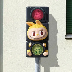 Acheter Figurine Labubu The Monster Almost Traffic light - MaPelucheLabubu.fr | Adoptez votre Labubu : Peluches et Figurines Uniques