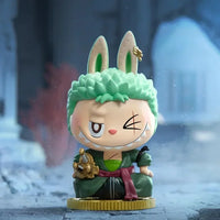 Figurine Labubu The Monster x One Piece Roronoazoro - MaPelucheLabubu.fr | Adoptez votre Labubu : Peluches et Figurines Uniques