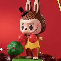 Figurine Labubu The Monsters Cerise - MaPelucheLabubu.fr | Adoptez votre Labubu : Peluches et Figurines Uniques