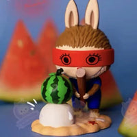 Figurine Labubu The Monsters Citron - modèle Watermelon - MaPelucheLabubu.fr | Adoptez votre Labubu : Peluches et Figurines Uniques