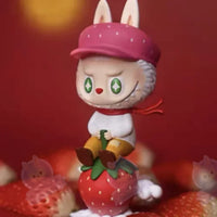 Figurine Labubu The Monsters Fruit Blind Box - modèle Strawberry - MaPelucheLabubu.fr | Adoptez votre Labubu : Peluches et Figurines Uniques