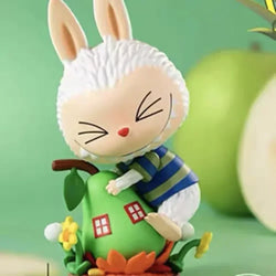 Acheter Figurine Labubu The Monsters Poire - MaPelucheLabubu.fr | Adoptez votre Labubu : Peluches et Figurines Uniques