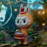 Figurines Labubu The Monster Forest Concert Sax - modèle Military Drum - MaPelucheLabubu.fr | Adoptez votre Labubu : Peluches et Figurines Uniques
