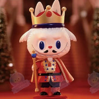 Figurines Labubu The Monsters Let's Christmas Fireplace - modèle The king - MaPelucheLabubu.fr | Adoptez votre Labubu : Peluches et Figurines Uniques