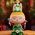Figurines Labubu The Monsters Let's Christmas Pajamas - modèle Christmas Tree - MaPelucheLabubu.fr | Adoptez votre Labubu : Peluches et Figurines Uniques