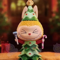 Figurines Labubu The Monsters Let's Christmas Pajamas - modèle Christmas Tree - MaPelucheLabubu.fr | Adoptez votre Labubu : Peluches et Figurines Uniques