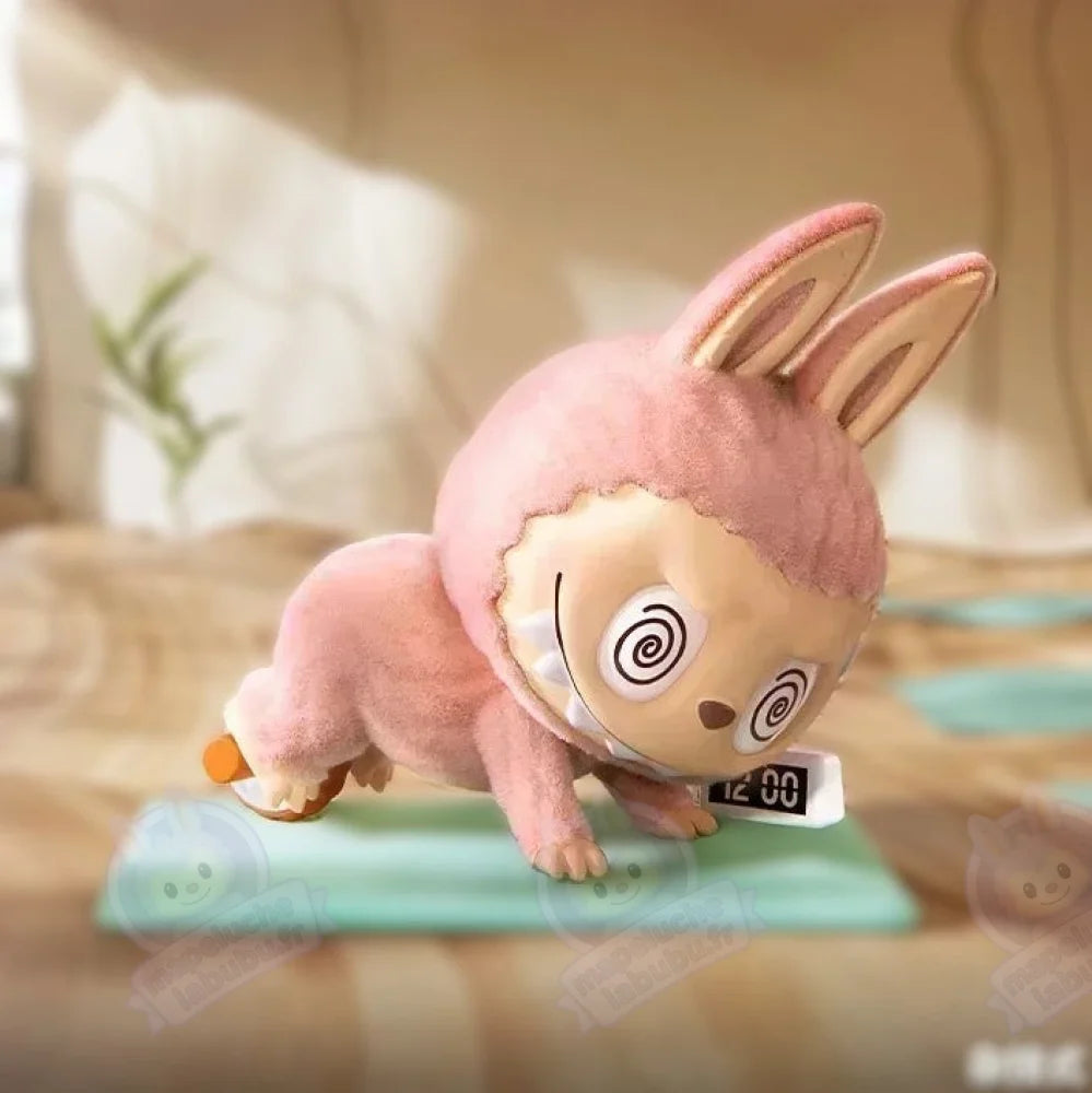 Figurines The Monster Lazy Yoga Stretch Out-MaPelucheLabubu.fr | Adoptez votre Labubu : Peluches et Figurines Uniques