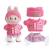 Habits rose pour labubu-MaPelucheLabubu.fr | Adoptez votre Labubu : Peluches et Figurines Uniques