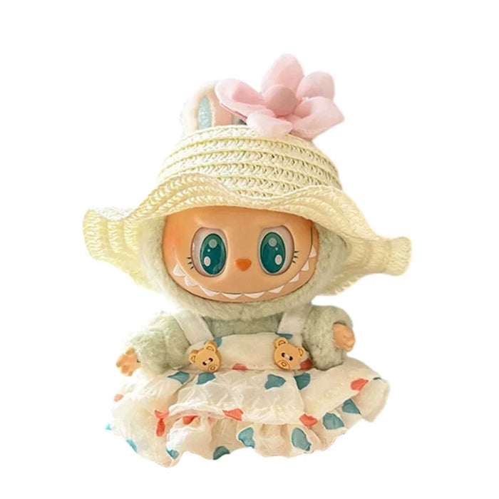Robe cerisier Labubu-MaPelucheLabubu.fr | Adoptez votre Labubu : Peluches et Figurines Uniques