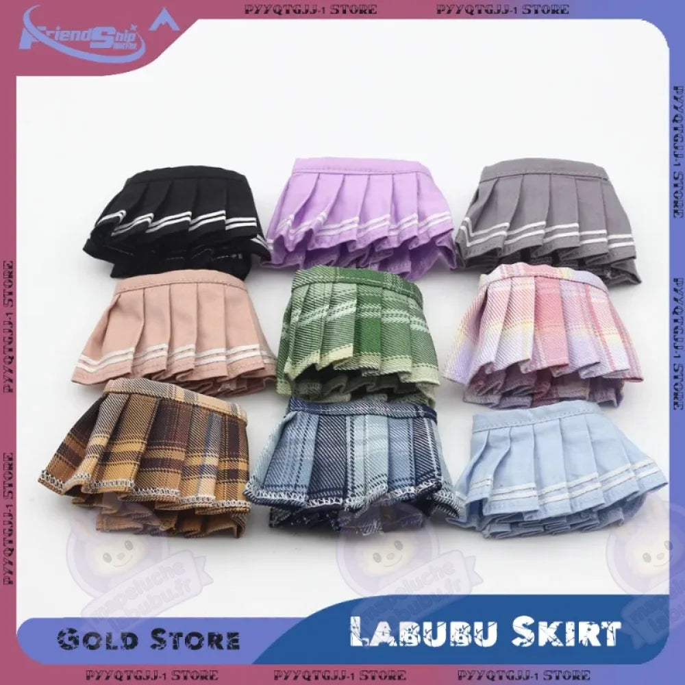 Jupe pour poupée labubu 17 cm-MaPelucheLabubu.fr | Adoptez votre Labubu : Peluches et Figurines Uniques