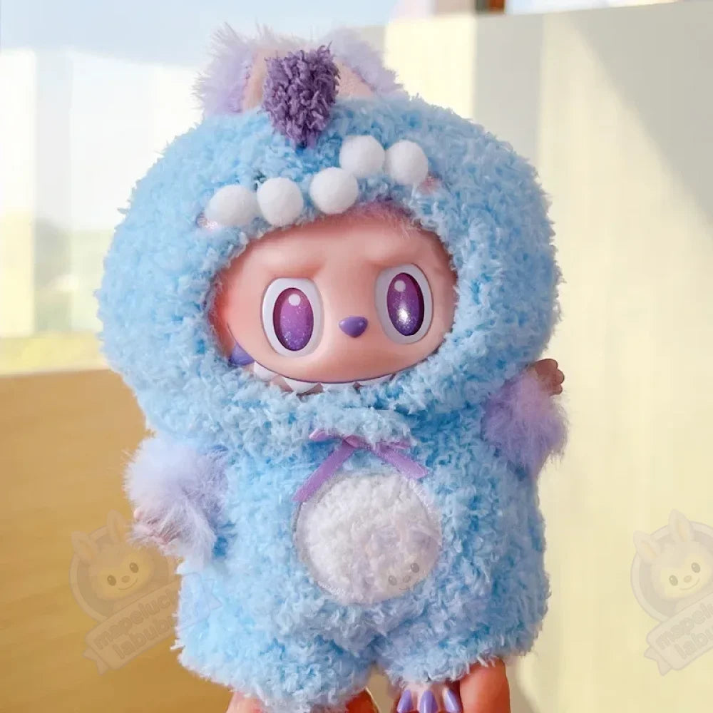 Labubu combinaison éléphant bleu-MaPelucheLabubu.fr | Adoptez votre Labubu : Peluches et Figurines Uniques