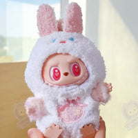 Labubu combinaison éléphant bleu - modèle 04 - MaPelucheLabubu.fr | Adoptez votre Labubu : Peluches et Figurines Uniques