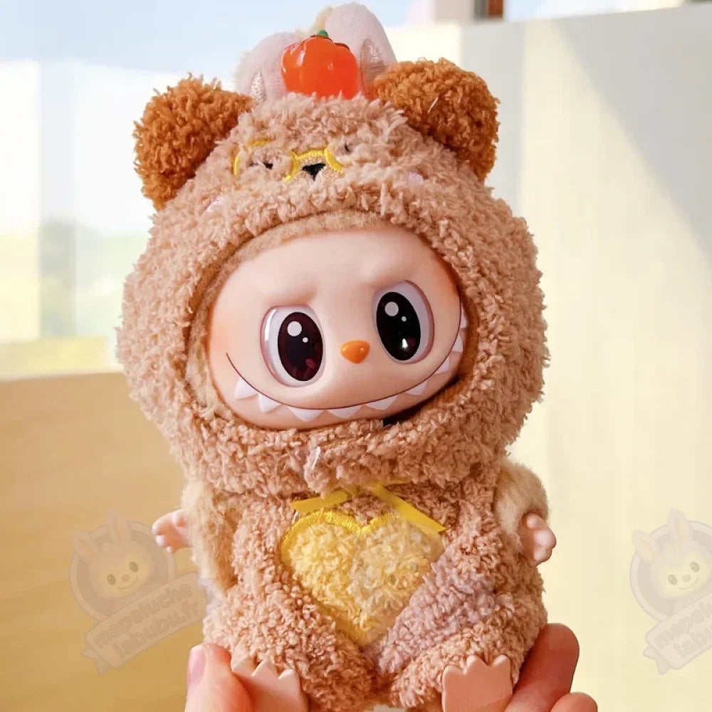 Labubu combinaison éléphant bleu-MaPelucheLabubu.fr | Adoptez votre Labubu : Peluches et Figurines Uniques