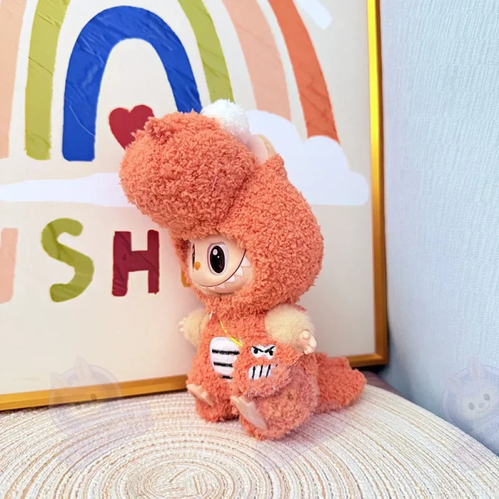 Labubu combinaison éléphant bleu-MaPelucheLabubu.fr | Adoptez votre Labubu : Peluches et Figurines Uniques