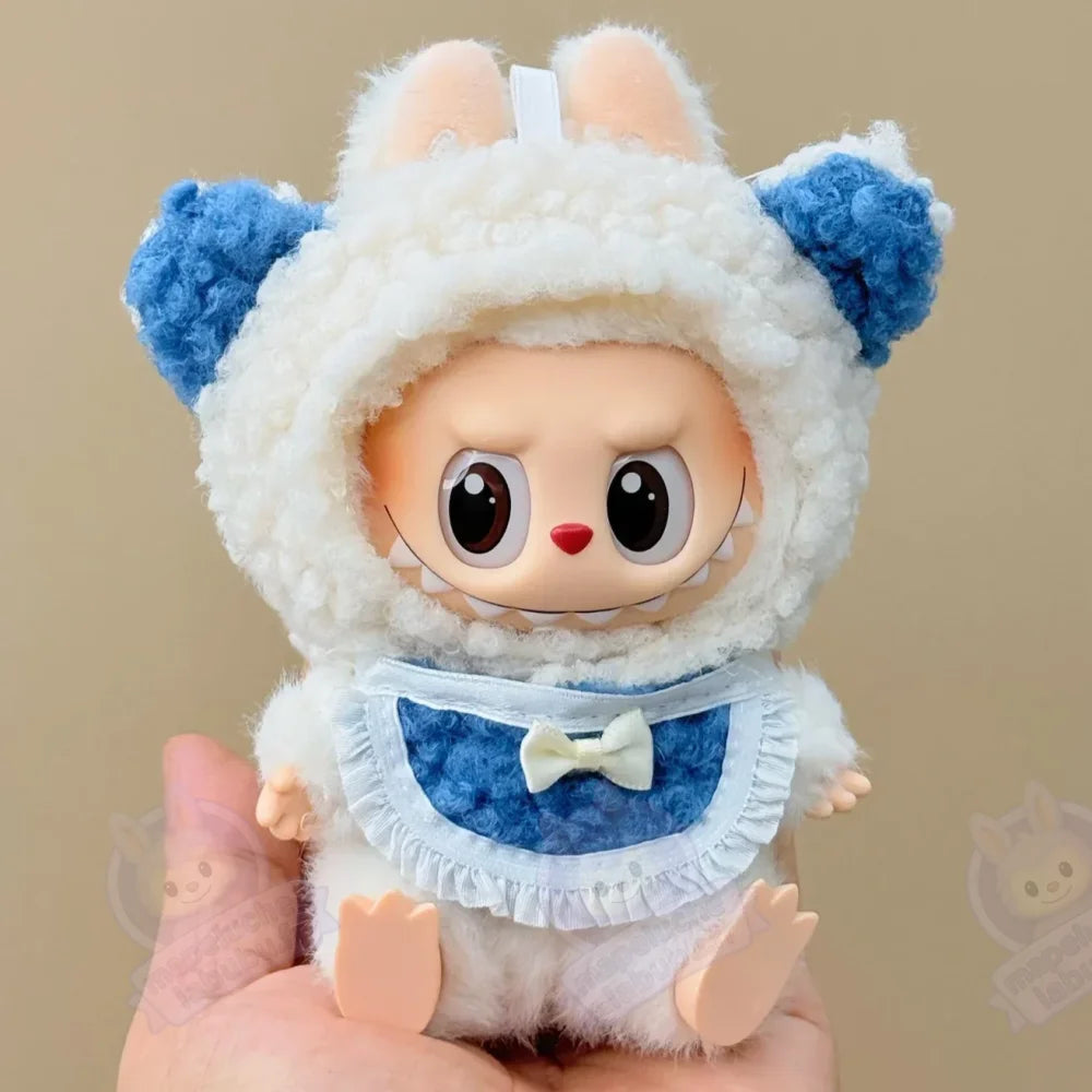 Labubu combinaison éléphant bleu-MaPelucheLabubu.fr | Adoptez votre Labubu : Peluches et Figurines Uniques