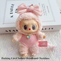 Maillot & nœud Labubu one piece - modèle D - MaPelucheLabubu.fr | Adoptez votre Labubu : Peluches et Figurines Uniques