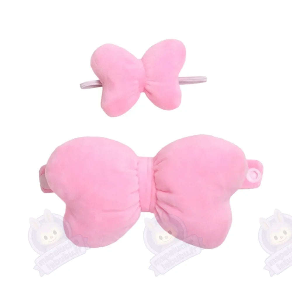 Nœud papillon et ailes rouge Labubu-MaPelucheLabubu.fr | Adoptez votre Labubu : Peluches et Figurines Uniques