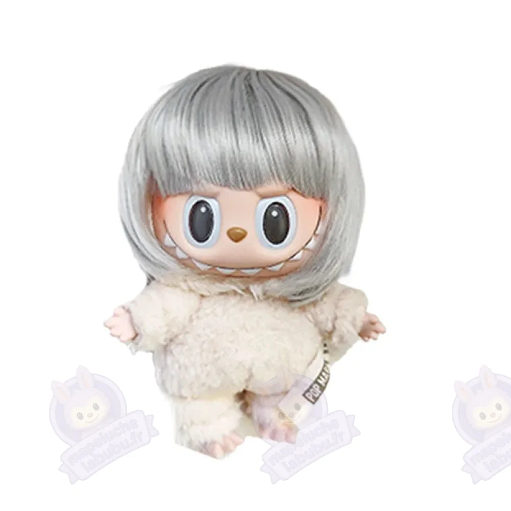 Perruque manga pour Labubu-MaPelucheLabubu.fr | Adoptez votre Labubu : Peluches et Figurines Uniques