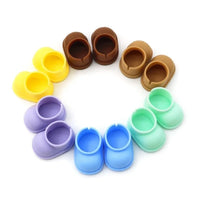 Petite chaussure coloré pour Labubu-MaPelucheLabubu.fr | Adoptez votre Labubu : Peluches et Figurines Uniques