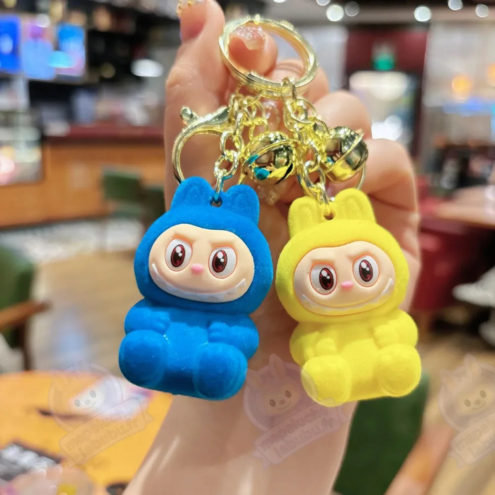 Porte-clé Mini Labubu-MaPelucheLabubu.fr | Adoptez votre Labubu : Peluches et Figurines Uniques