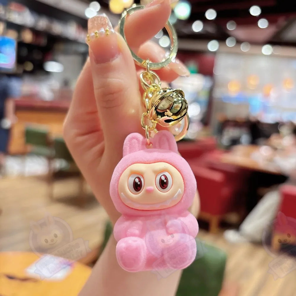Porte-clé Mini Labubu-MaPelucheLabubu.fr | Adoptez votre Labubu : Peluches et Figurines Uniques