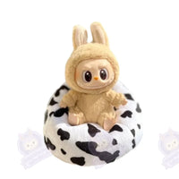 Pouf pour Labubu violet - modèle E - MaPelucheLabubu.fr | Adoptez votre Labubu : Peluches et Figurines Uniques