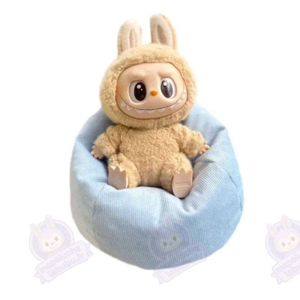 Pouf pour Labubu violet-MaPelucheLabubu.fr | Adoptez votre Labubu : Peluches et Figurines Uniques
